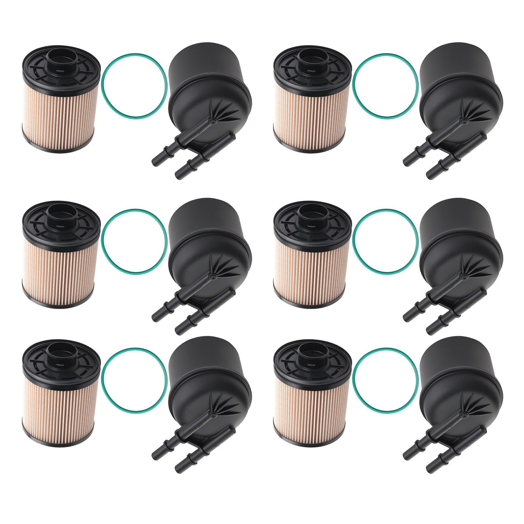 Diesel Fuel Filters for 2011-2015 Ford F-250 F-350 F-450 Super Duty 6.7L, 6 Pack BC3Z-9N184-B