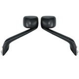 Pair Left+Right Side Black Hood Mirror for 18-26 Freightliner New Cascadia 116 A22-77790-001 - view 2