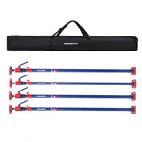 WORKPRO 4-Pack Cabinet Jack Support Pole 54 to 114 Inch