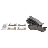 Rear Ceramic Brake Pad and Rotor Kit for 2001-2004 Chevrolet Silverado, GMC Sierra and Suburban