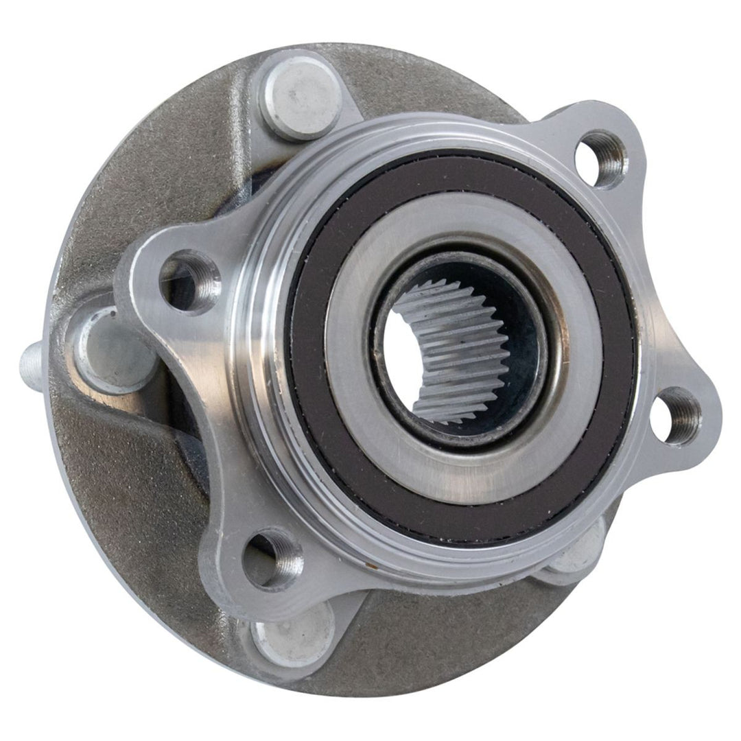 Front and Rear Wheel Hub and Bearing Set for 2014-2018 Mazda 3