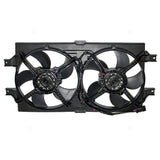 Radiator Dual Cooling Fan Assembly for Chrysler 300M Concorde LHS Dodge Intrepid 2661-0006 - product image