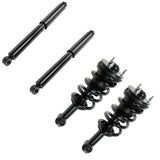 Front Complete Strut and Rear Shock Set for 2007-2013 Chevrolet Silverado 1500 and GMC Sierra 1500