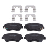 Front Drilled Brake Rotors and Ceramic Pads Kit for 2011-2016 Hyundai Elantra