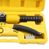 10 Ton Hydraulic Cable Crimper for 1/8 to 3/16 Inch Stainless Steel Cable Railing