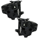 LED Projector Headlight Pair for 2022-2024 GMC Sierra 1500 Elevation Pro SLE 85604121 85604122