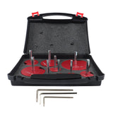 9 Piece PVC Pipe Fitting Reamer Kit
