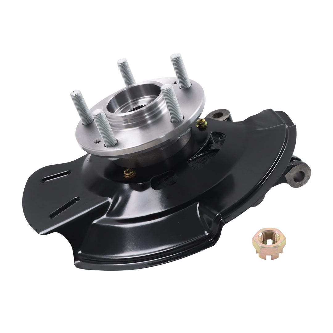 Front Steering Knuckle with Hub Bearing RH Passenger Side for 2007-2012 Hyundai Elantra 697-936