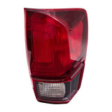 Tail Light For 2016-2023 Tacoma SR/SR5 Red Bezel-Smoked Back-Up Light 18-19 TRD 6222-0101R - product image