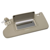 Beige Left Driver Side Sun Visor w/ Light for 2013-18 Nissan Altima 964013TA2A