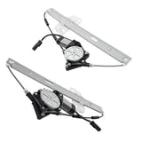 4 Pc Power Window Regulators & Motors fit 2007-2017 Jeep Wrangler 18 Wrangler JK 2552-7124C4 - product image