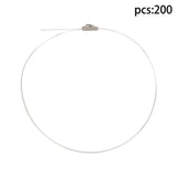 304 Stainless Steel Cable Ties 11.8 Inch 200 Pack 330 lb