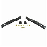 Rear Steel Step Bumper for 1995-2004 Toyota Tacoma Black TO1102214