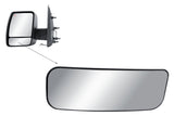 Left Side Door Mirror Small Convex Glass for 12-21 Nissan NV1500 2500 3500 963011PA2C - view 4