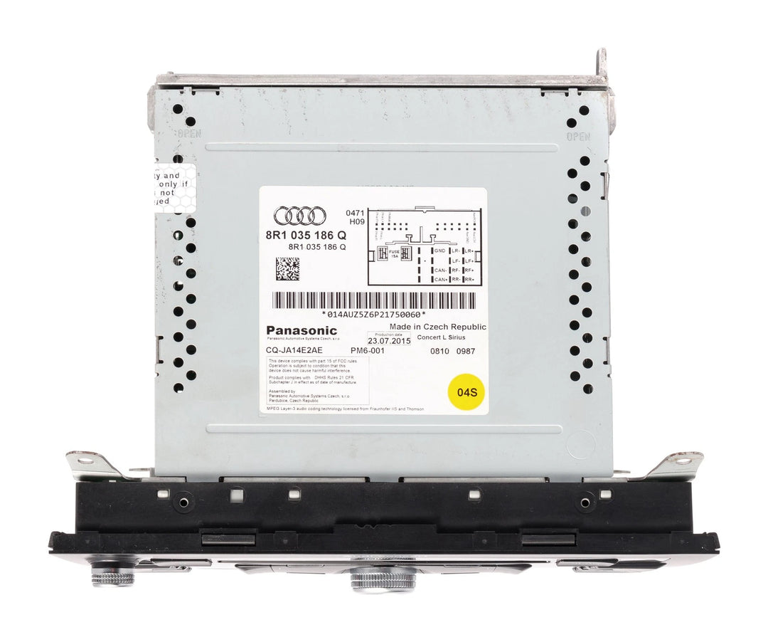 2013-2017 Audi Q5 AM FM Satellite CD Radio 8R1035186Q - product image