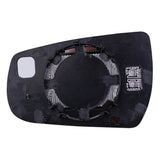 Mirror Glass with Base for 2013-2015 Malibu Heated Set 22860537 1339-0037LR - product image