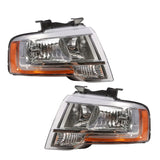 Left and Right Halogen Headlight Pair for 2015-2017 Ford Expedition FL1Z13008G – product image