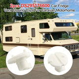 2PCS Car Fridge Vent Closing Clips Replacement DS295176600 For Caravan Motorhome – product image