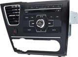 2013 Honda Civic AM/FM Satellite Radio CD MP3 Player 39100-TT1-A414-M1 Face 2XC8 - product image