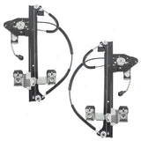 Window Regulator with Motor For 2002-2009 Trailblazer Rear Set 19331463 GM1551109 1552-0200LR - product image