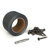 Goldblatt 50 ft Cement Board Tape with 150 Screws