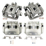 Front & Rear Disc Brake Caliper 4-Piece Set for 2005-2021 Nissan Frontier & 2005-2015 Xterra