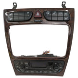 01-05 Mercedes W203 W209 CLK500 CLK320 C230 C320 AC Air Seat Climate Bezel Trim OEM 2098300285 - product image