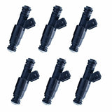 Fuel Injector Set of 6 550cc for 2000-2005 Porsche 911 996 Turbo GT2 3.4L 3.6L