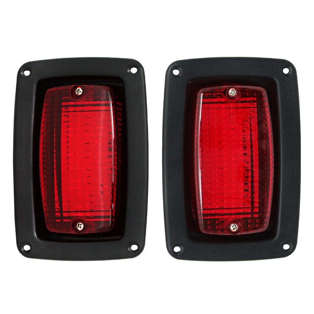 LED Tail Light Pair 3-Wire for Club Car DS Golf Carts 1017035