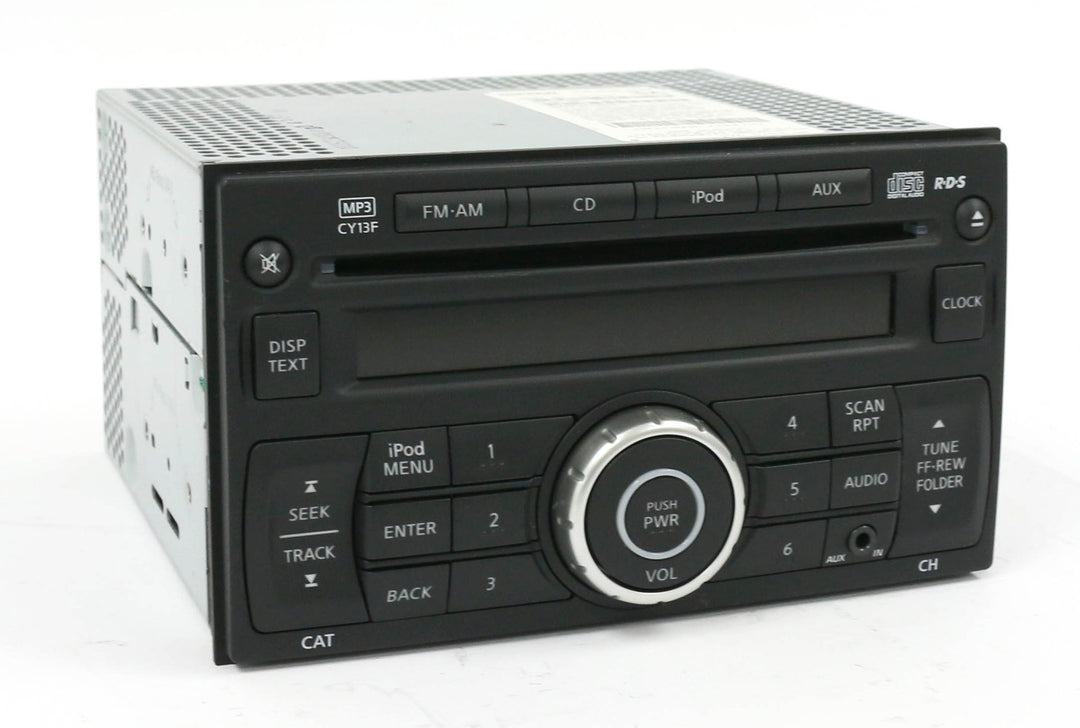 2010-12 Nissan Sentra Radio AM/FM CD Aux Input 28185ZT50A ID CY13F - product image