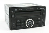 2010-12 Nissan Sentra Radio AM/FM CD Aux Input 28185ZT50A ID CY13F - product image