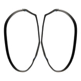 Full Door Weatherstrip Seal Pair 5017462AF for 1997-2006 Jeep Wrangler TJ