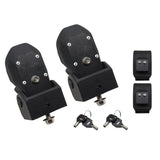 Locking Hood Latch Pair with Keys for 2018-2024 Jeep Wrangler JL Gladiator JT ZT-szzt06955-075 – product image 2
