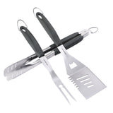 HAUSHOF 3-Piece Stainless Steel BBQ Tool Set