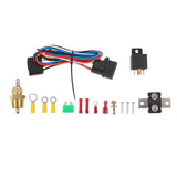 Aluminum Electric Fan and Shroud with Relay for 1988-1999 Chevrolet GMC C/K 1500 2500 3500