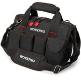 WORKPRO 12 Inch Closed-Top Wide-Mouth Tool Bag W081020A