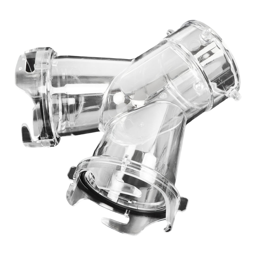 Clear RV Sewer Y Fitting Connector