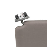 Gray Sun Visor Pair with Light for 2007-2011 Toyota Camry 74320-06800-B0