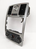 2005-2007 Chrysler 300 Dodge Charger AC Heater Climate Control Radio Bezel OEM P55111870AJ - product image