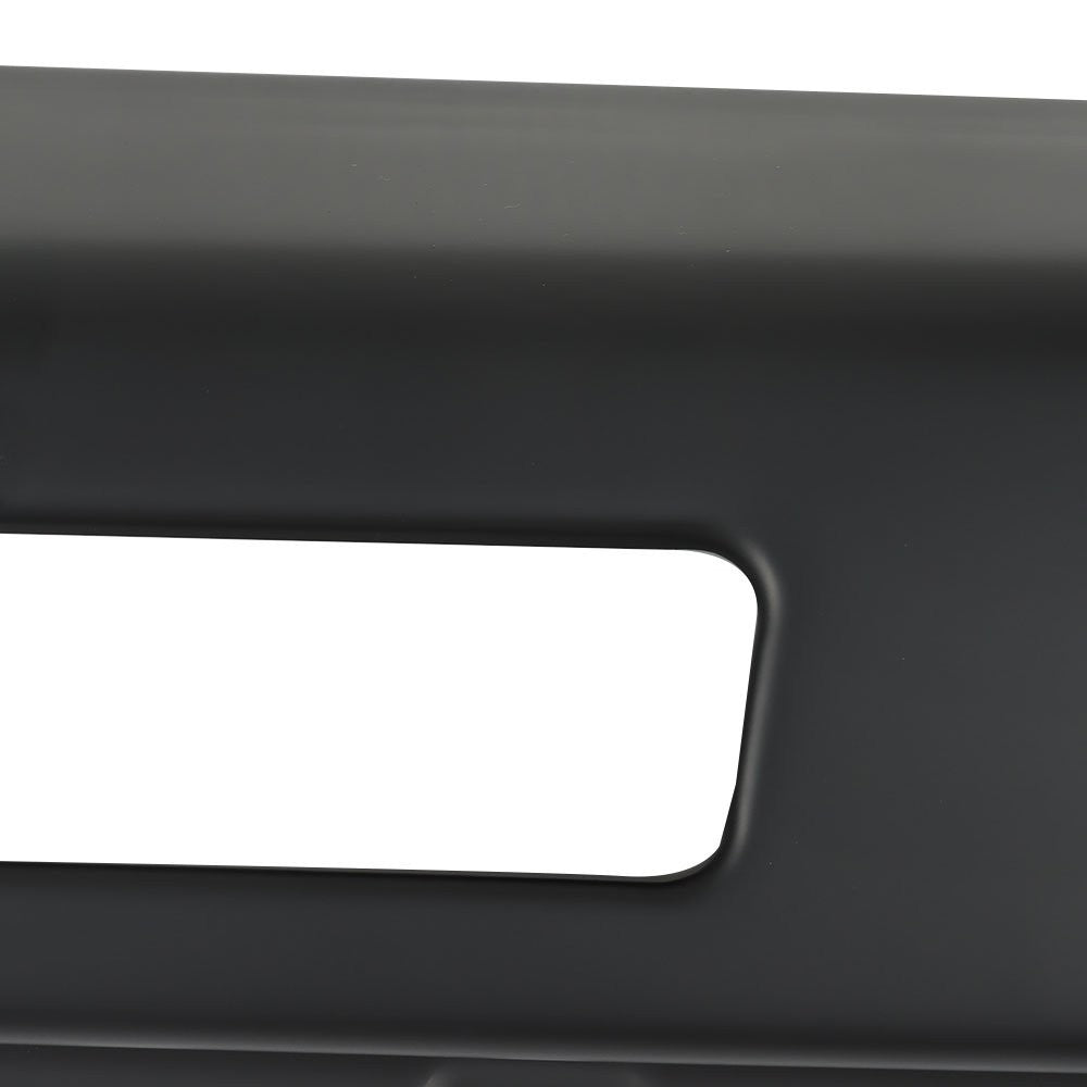 Black Steel Front Bumper Trim for 2009-2013 Chevrolet Silverado 1500 2007-2010 Silverado 2500 HD 3500 HD