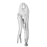 WORKPRO 4 Inch Curved Jaw Locking Pliers with Wire Cutter
