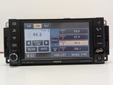07-13 Chrysler Jeep Dodge 6 Disc DVD MP3 Satellite CD Radio P05064244AK REN OEM - product image