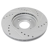 Front Performance Semi-Metallic Brake Pad & Coated Rotor Kit for 2000-2004 Ford Focus