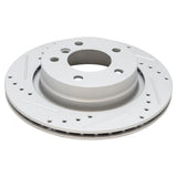 Front and Rear Ceramic Brake Pad and Drilled Rotor Kit for 1999-2006 BMW 323i, 325i, 325Ci and 328i E46
