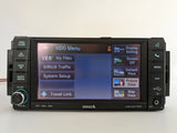 07-13 Jeep Chrysler Dodge Navigation Radio Display Screen MyGig RHR Radio OEM P05091656AD - product image