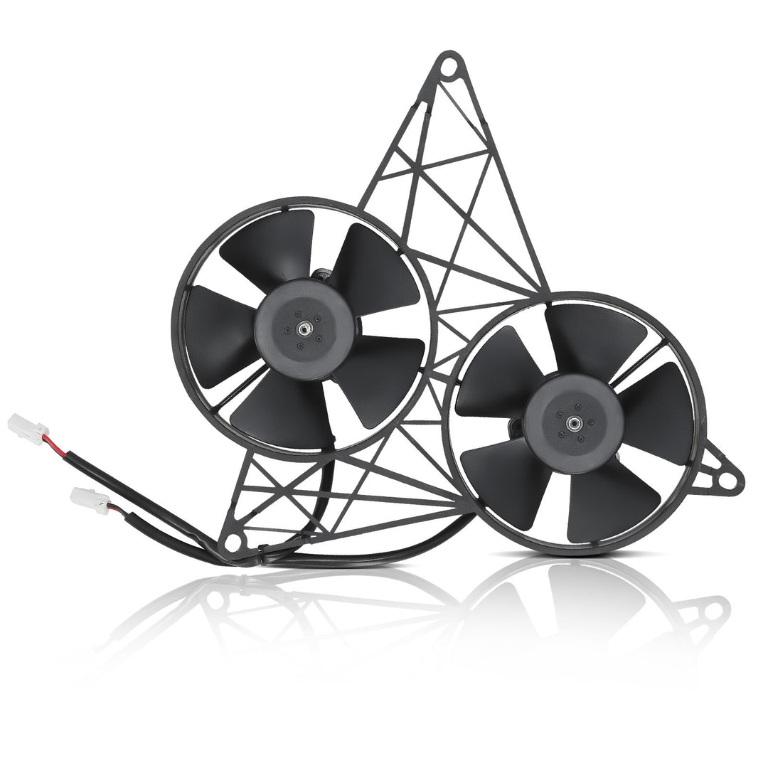 Radiator Cooling Fan with Bracket for 2004-2013 Harley-Davidson V-Rod 26724-04