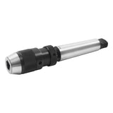 MT4 Shank Keyless Drill Chuck 1/32 to 1/2 Inch 3-Jaw for Milling and Drill Presses