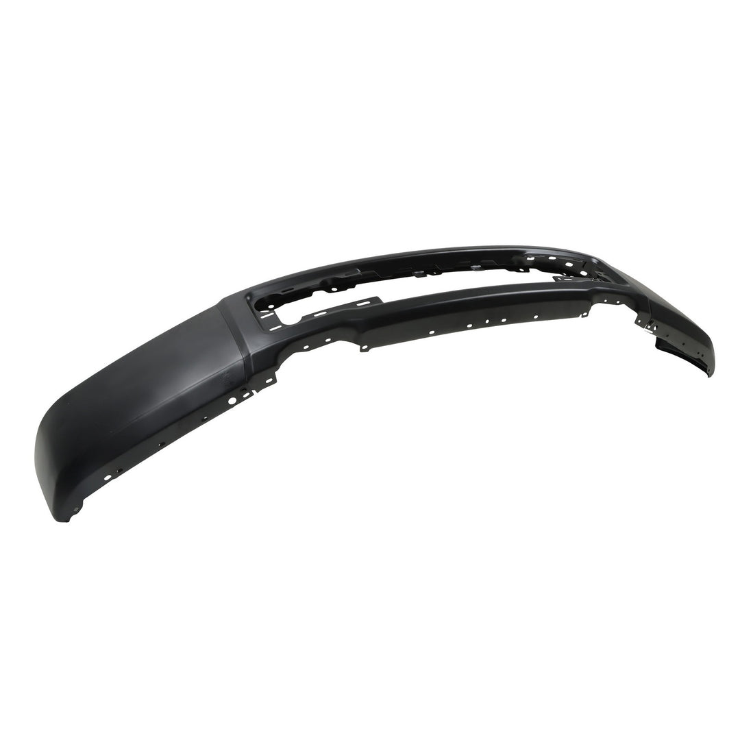 Black Steel Split Front Bumper Face Bar for 2015-2017 Ford F-150 FO1002423