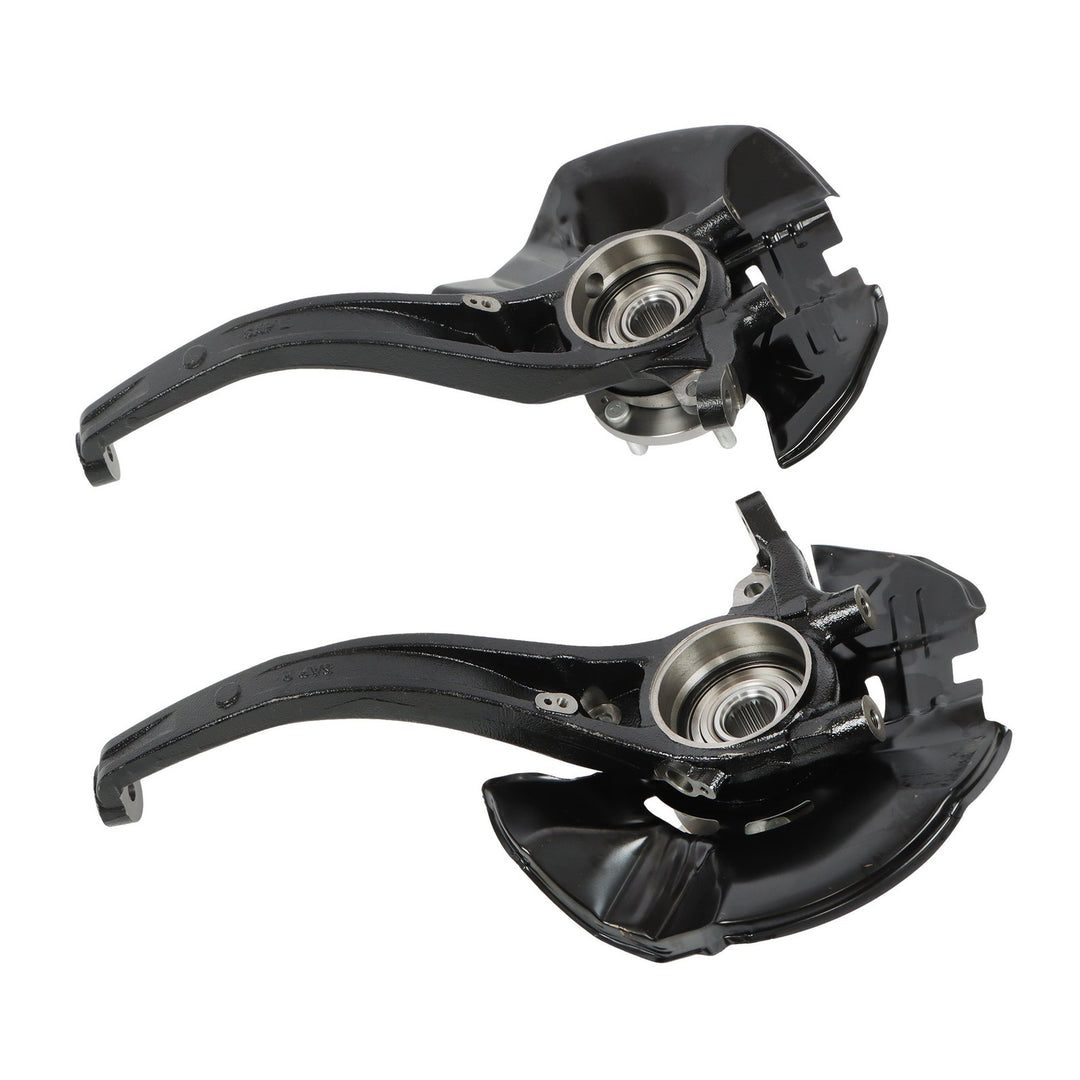 Front Steering Knuckle and Hub Assembly Pair for 2008-2010 Hyundai Sonata LK107 LK108