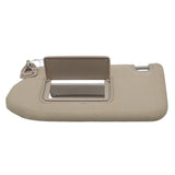 Left Tan Sun Visor with Lamp for 2014-2019 Infiniti JX35 QX60 Nissan Pathfinder 964019PB0A – product image